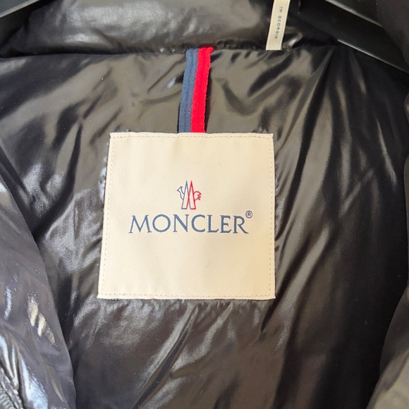 Moncler Puffer Down Long Jacket- Black - Picture 6 of 15